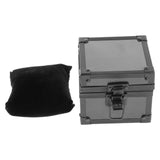 Maxbell Watch Travel Case Single Slot Luxury Watch Box for Memento Keepsake Birthday Black