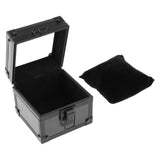 Maxbell Watch Travel Case Single Slot Luxury Watch Box for Memento Keepsake Birthday Black