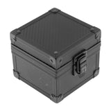 Maxbell Watch Travel Case Single Slot Multifunctional Watch Box for Memento Birthday Carbon Fiber Black