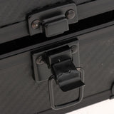 Maxbell Watch Travel Case Single Slot Multifunctional Watch Box for Memento Birthday Carbon Fiber Black