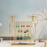 Maxbell Jewelry Organizer Stand Modern Sturdy Display Rack for Pendants Rings Anklet