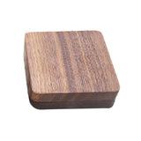 Maxbell Coin Presentation Display Box Wood Showcase Universal Square Collection Case Black Velvet