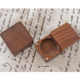 Maxbell Coin Presentation Display Box Wooden Portable Universal Commemorative Holder 4.5cm inner diameter