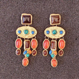 Maxbell Dangle Earrings Creative Vintage Design Drop Earrings for Mother Wife Bridal