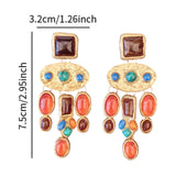 Maxbell Dangle Earrings Creative Vintage Design Drop Earrings for Mother Wife Bridal