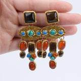 Maxbell Dangle Earrings Creative Vintage Design Drop Earrings for Mother Wife Bridal
