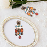 Maxbell Dangle Earrings Creative Vintage Design Drop Earrings for Mother Wife Bridal