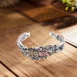 Maxbell Chinese Style Bracelet Gift for Family Friends Minimalist Feng Shui Bracelet