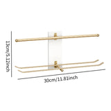 Maxbell Wall Mounted Jewelry Organizer Storage Holder for Necklaces Watches Hairband