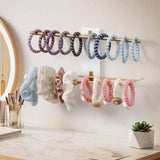 Maxbell Wall Mounted Jewelry Organizer Storage Holder for Necklaces Watches Hairband