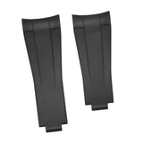 Maxbell Watch Band Replace Classic for Women Men Repair Accessories Wristwatch Strap Black