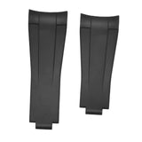 Maxbell Watch Band Replace Classic for Women Men Repair Accessories Wristwatch Strap Black