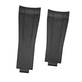 Maxbell Watch Band Replace Classic for Women Men Repair Accessories Wristwatch Strap Black