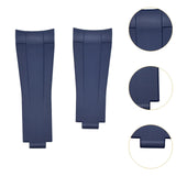 Maxbell Watch Band Replace Classic for Women Men Repair Accessories Wristwatch Strap Dark Blue