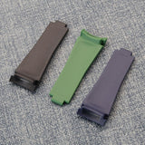 Maxbell Watch Band Replace Classic for Women Men Repair Accessories Wristwatch Strap Green
