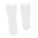 Maxbell Watch Band Replace Classic for Women Men Repair Accessories Wristwatch Strap White