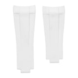 Maxbell Watch Band Replace Classic for Women Men Repair Accessories Wristwatch Strap White