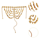 Maxbell Sequin Head Chain Bohemian Stylish Jewelry for Costume Carnivals Masquerades