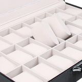 Maxbell Watch Storage Box Men Watch Storage Travel Case for Earring Necklace Pendant