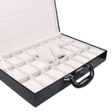 Maxbell Watch Storage Box Men Watch Storage Travel Case for Earring Necklace Pendant