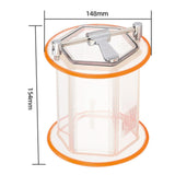 Maxbell Jewelry Polisher Barrel Direct Replaces Professional Polisher Tumbler Bucket 15.4cmx14.8cm