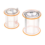 Maxbell Jewelry Polisher Barrel Direct Replaces Professional Polisher Tumbler Bucket 15.4cmx14.8cm