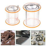 Maxbell Jewelry Polisher Barrel Direct Replaces Professional Polisher Tumbler Bucket 15.4cmx14.8cm