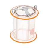 Maxbell Jewelry Polisher Barrel Direct Replaces Professional Polisher Tumbler Bucket 15.4cmx14.8cm