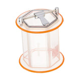 Maxbell Jewelry Polisher Barrel Direct Replaces Professional Polisher Tumbler Bucket 15.4cmx14.8cm