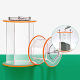 Maxbell Jewelry Polisher Barrel Direct Replaces Professional Polisher Tumbler Bucket 15.4cmx14.8cm