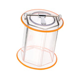 Maxbell Jewelry Polisher Barrel Direct Replaces Professional Polisher Tumbler Bucket 19.6cmx18.1cm