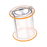 Maxbell Jewelry Polisher Barrel Direct Replaces Professional Polisher Tumbler Bucket 19.6cmx18.1cm