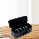 Maxbell Bracelet Display Case Bangle Storage Box for Dresser Wedding Valentine's Day Blue