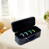 Maxbell Bracelet Display Case Bangle Storage Box for Dresser Wedding Valentine's Day Blue
