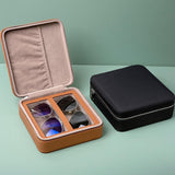 Maxbell Sunglasses Organizer Elegant Jewelry Watch Display Case 2 Compartment