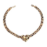 Maxbell Chain Necklace Link Chain Necklace for Engagement Dating Graduation Ceremony