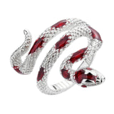 Maxbell Snake Ring Clothing Accessory Fashion Creative Statement for Girls Her Women