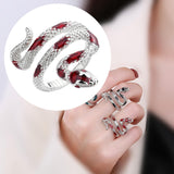 Maxbell Snake Ring Clothing Accessory Fashion Creative Statement for Girls Her Women