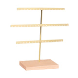 Maxbell Earrings Display Stand Shop Women Tabletop 3 Tiers Dresser Jewelry Organizer