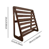 Maxbell Earring Display Wooden Earring Holder Organizer for Anniversaries Store