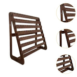 Maxbell Earring Display Wooden Earring Holder Organizer for Anniversaries Store