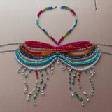 Maxbell Body Chain Bra for Women Body Jewelry Trendy Necklaces Bra Chain Costume