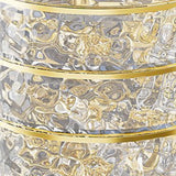 Maxbell Rotating Jewelry Box Rings Earring Necklace Holder for Rings Hair Ties Home