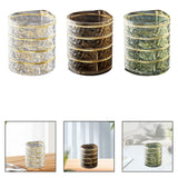 Maxbell Rotating Jewelry Box Rings Earring Necklace Holder for Rings Hair Ties Home