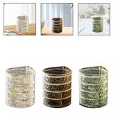 Maxbell Rotating Jewelry Box Rings Earring Necklace Holder for Rings Hair Ties Home