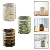 Maxbell Rotating Jewelry Box Rings Earring Necklace Holder for Rings Hair Ties Home