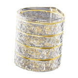 Maxbell Rotating Jewelry Box Rings Earring Necklace Holder for Rings Hair Ties Home