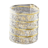 Maxbell Rotating Jewelry Box Rings Earring Necklace Holder for Rings Hair Ties Home