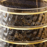 Maxbell Rotating Jewelry Box Rings Earring Necklace Holder for Rings Hair Ties Home