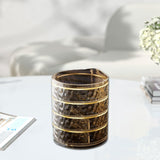 Maxbell Rotating Jewelry Box Rings Earring Necklace Holder for Rings Hair Ties Home